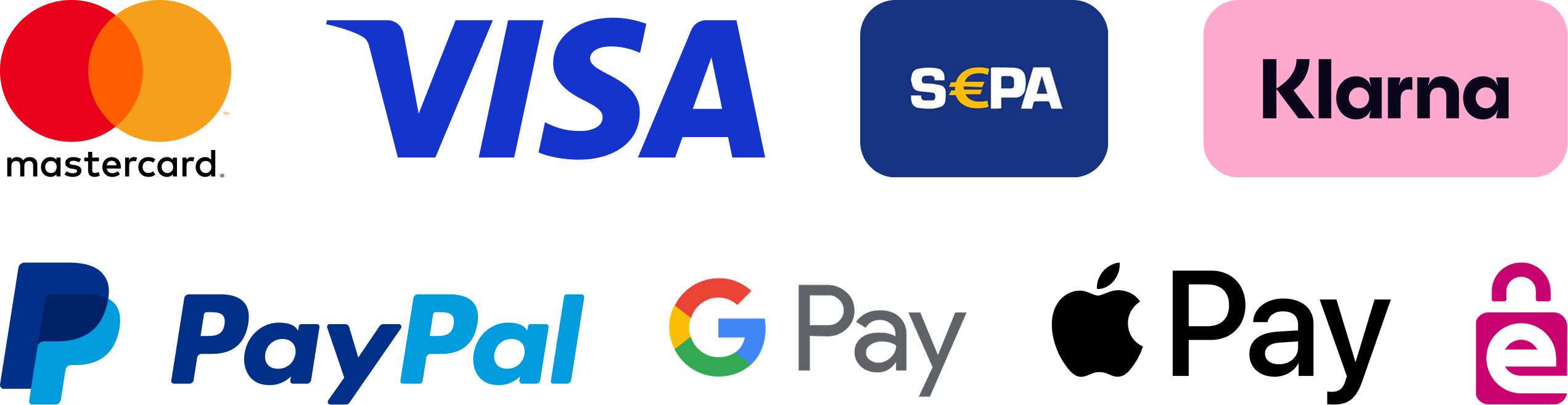 Bezahlmöglichkeiten